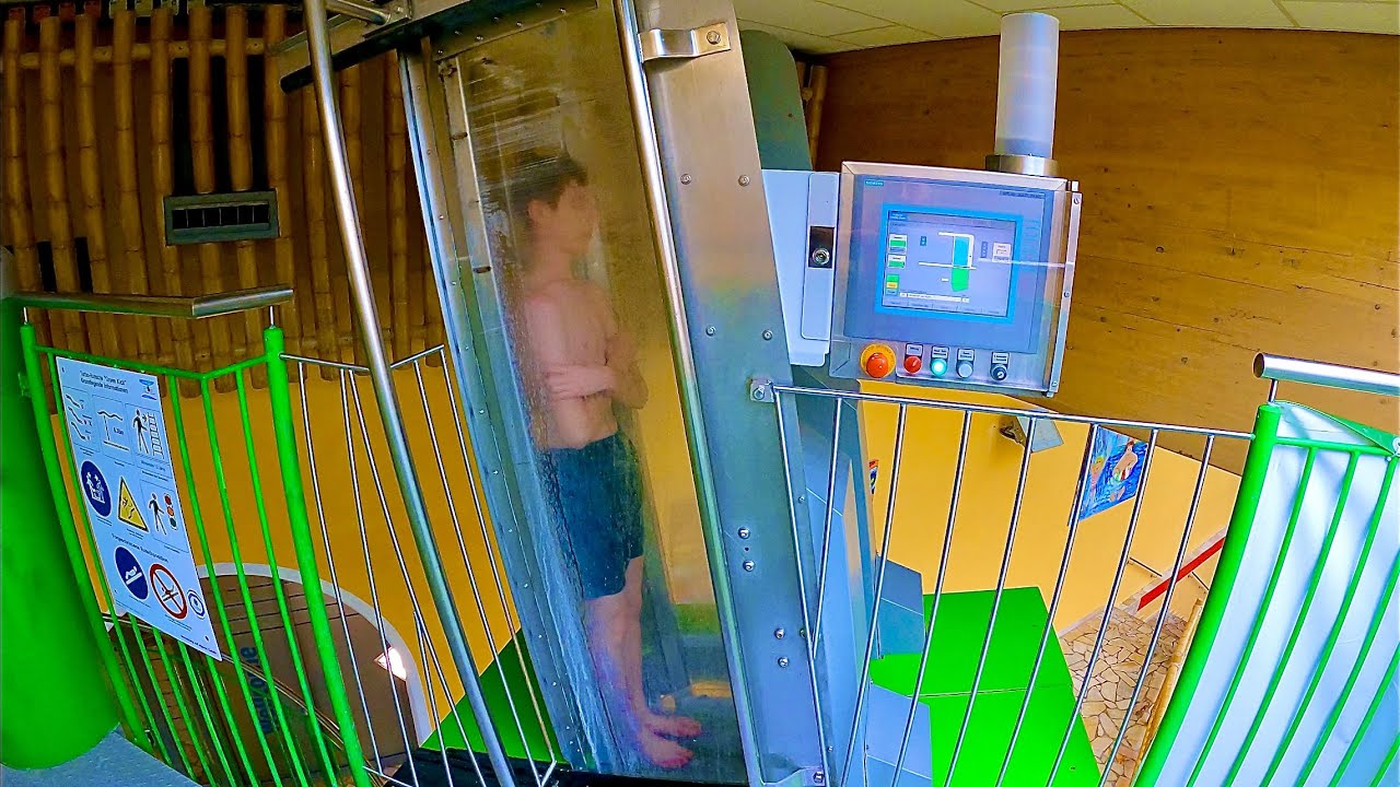 Trapdoor Water Slide at AquaMagis Plettenberg