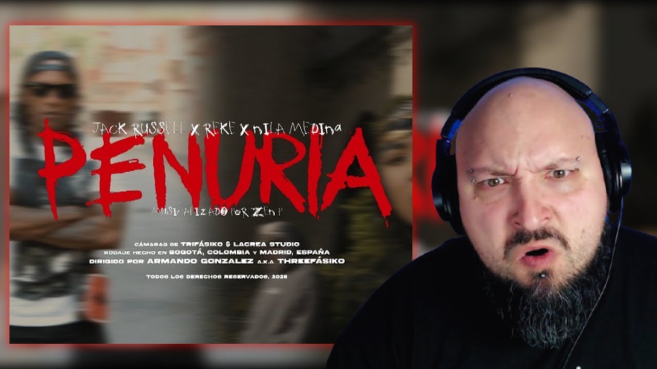 Penuria - Jack Russell x Nila Medina - Reke (Prod by Zen P) // BATERISTA REACCIONA // Nacho Lahuerta