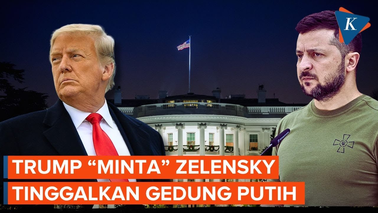 Blak-blakan! Gedung Putih Buka Situasi Pertemuan Trump dan Zelensky