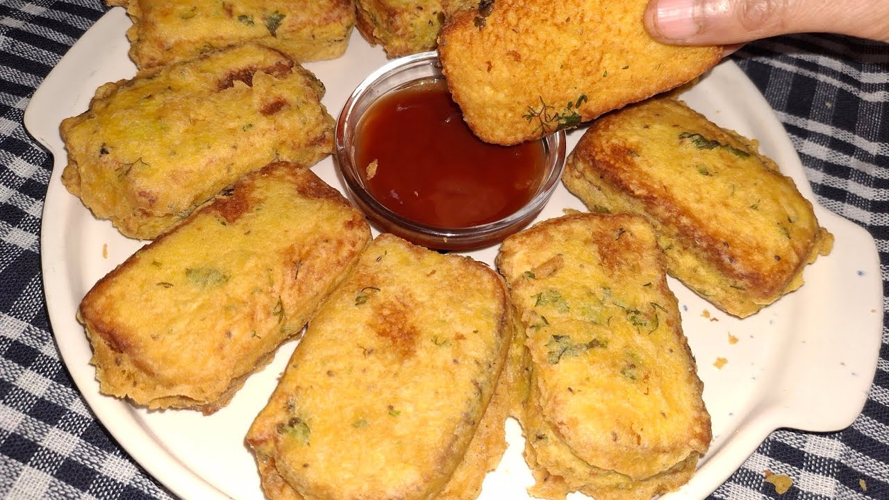 ब्रेड पकौडा की आसान रेसिपी Ramzan Special Crispy & Tasty Easy Bread Pakoda Snacks Recipe 