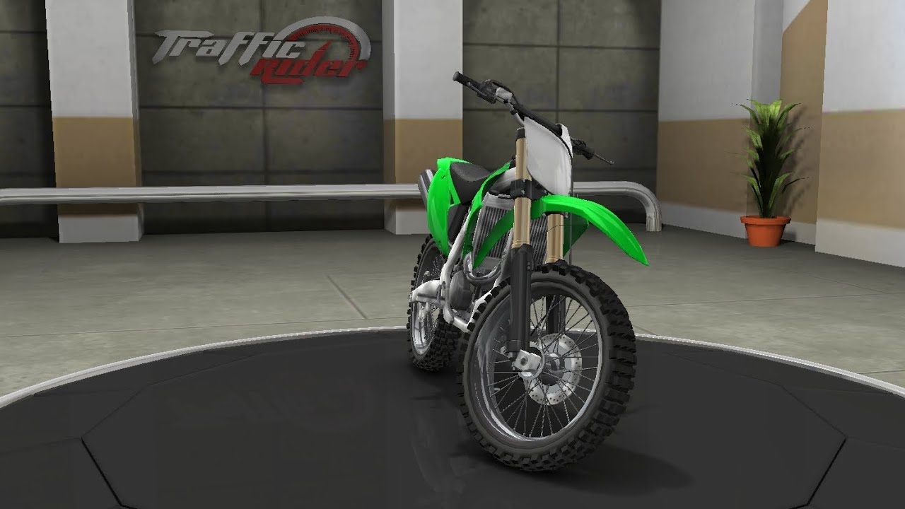 Traffic Rider game KF 450T baik top speed 137