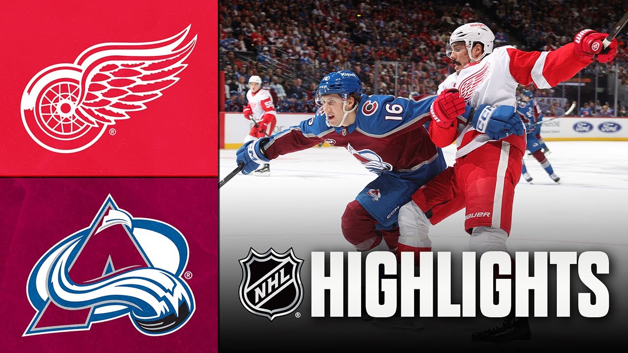 Red Wings vs. Avalanche | NHL Highlights | February 02, 2026