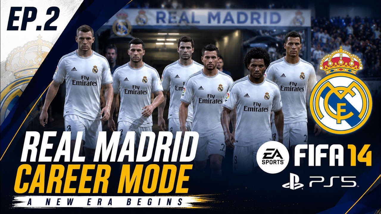 FIFA 14 Career Mode Real Madrid EP:2 (PS5)