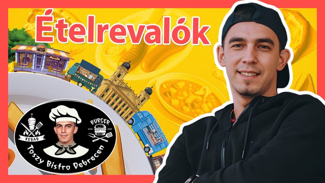 Nevelőszülőknél nőtt fel, ma étteremtulajdonos – Toszy története | ÉTELREVALÓK #1 🍔