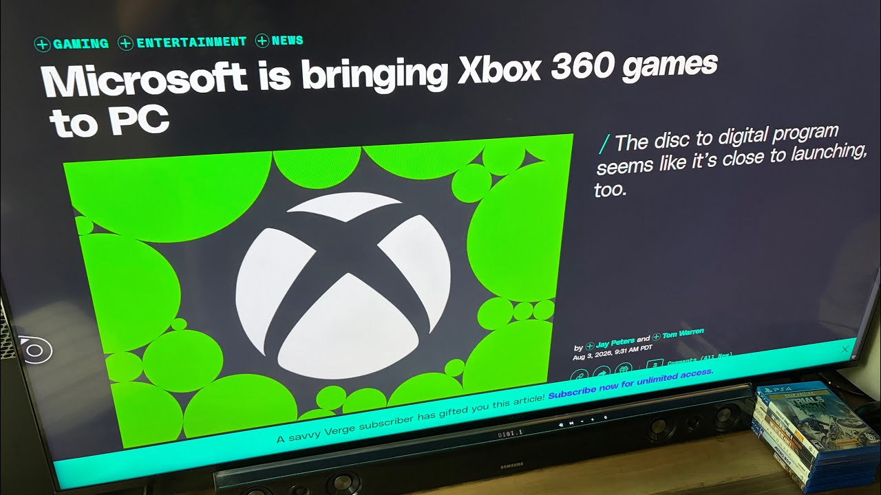 МОЛНИЯ: Игры для Xbox 360 НАКОНЕЦ-ТО выходят на ПК!