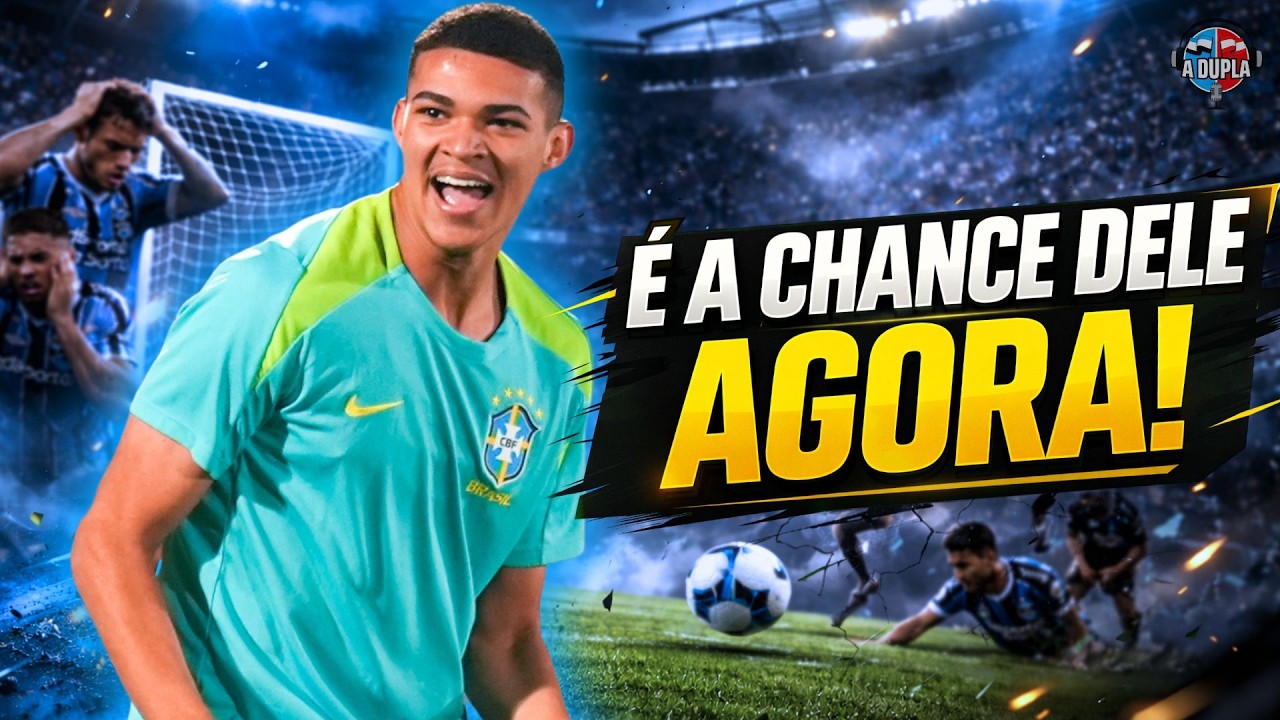 🔵⚫️  Grêmio: ELE VOLTOU! | É A CHANCE DELE | VAI SER TITULAR? | LUIS EDUARDO EM 2026