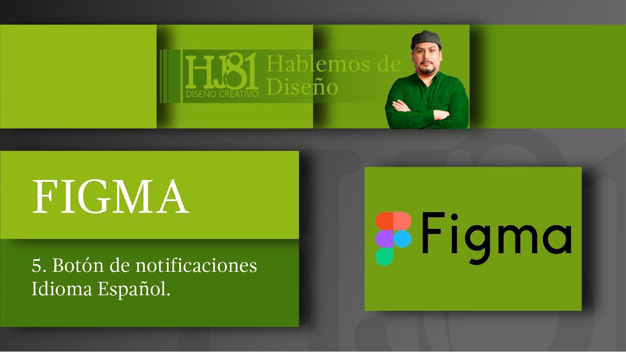 Figma en Español, Creemos un Botón de Notificaciones en Figma
