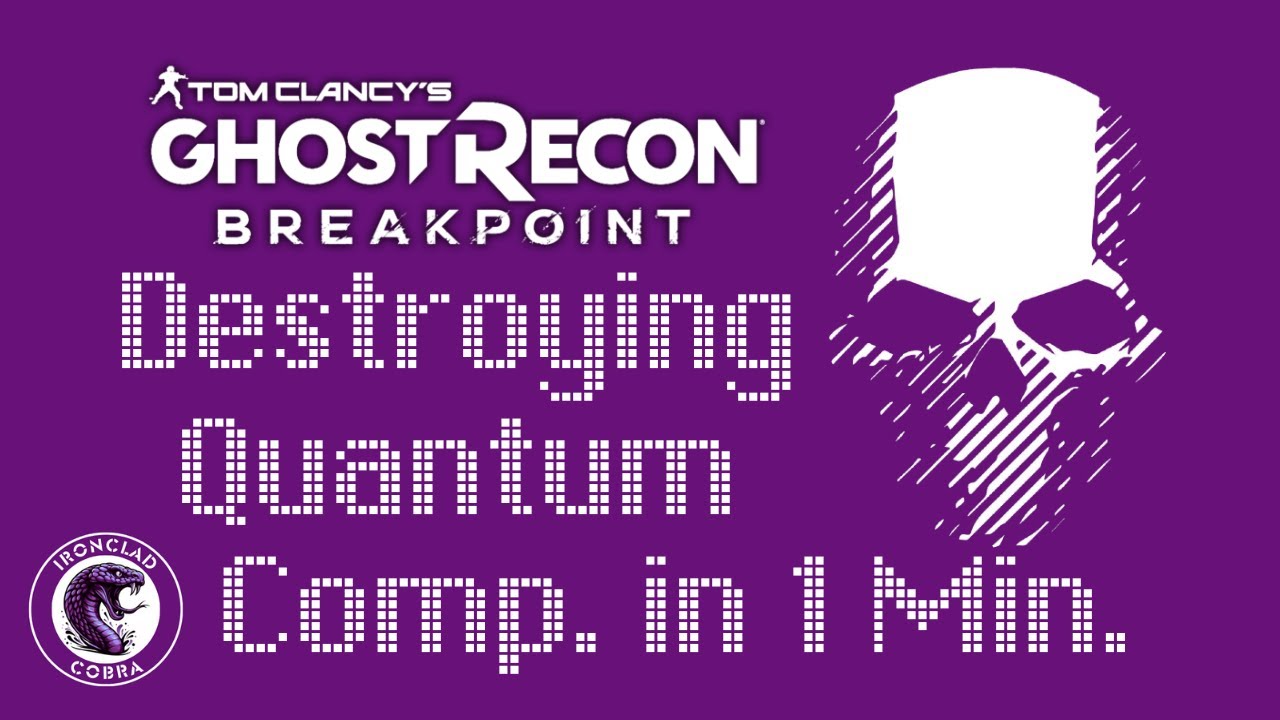 Ghost Recon Breakpoint Raid – Destroying the Quantum Computer in 1 minute!