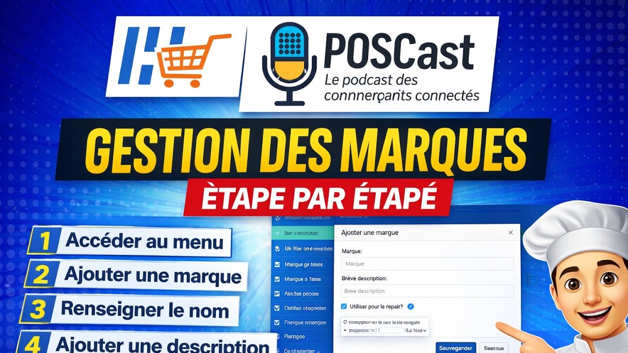 H360🛒POS : AJOUTER DES MARQUES PIUR SES PRODUITS