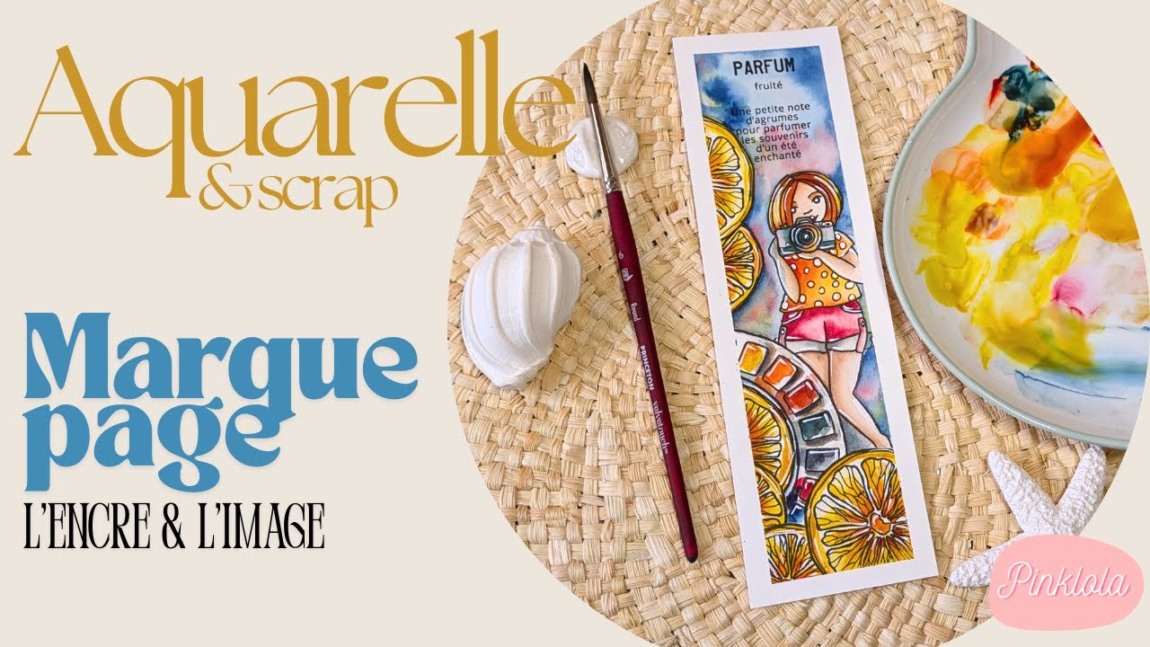 Marque page citron &Léonie