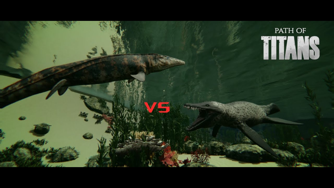 Sachicasaurus vs Tylosaurus path of titans