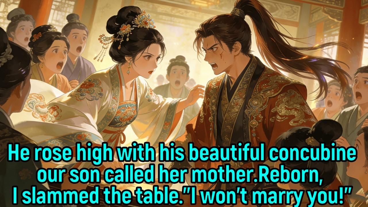 He thrived with his concubine,our son called her Mom.Reborn,I slammed the table.