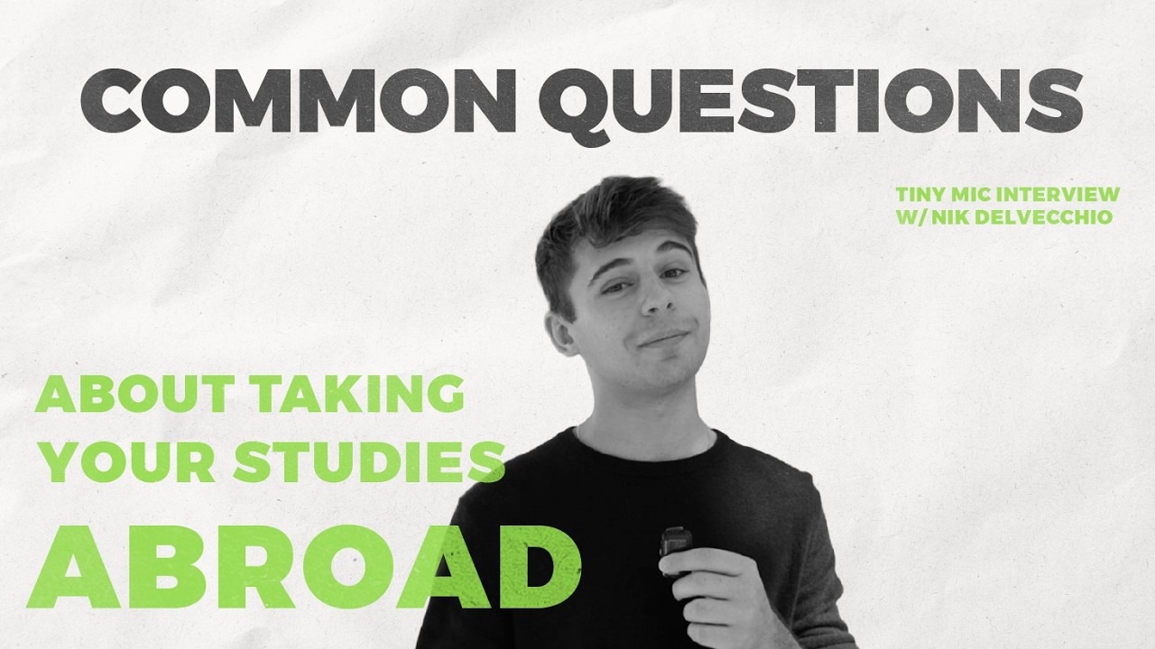 COMMON QUESTIONS ABOUT STUDYING ABROAD | LIVING & LEARNING