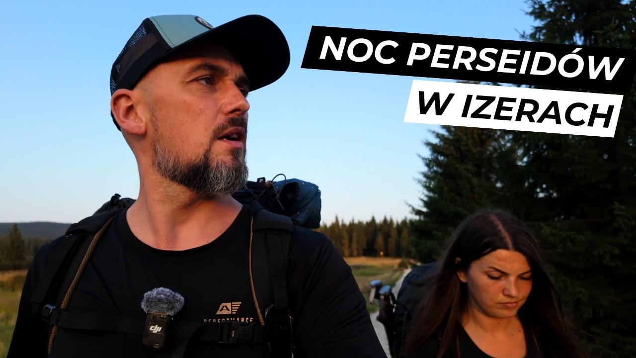 #55 Izerski Park Ciemnego Nieba - noc na glebie, perseidy i spotkanie z widzem.