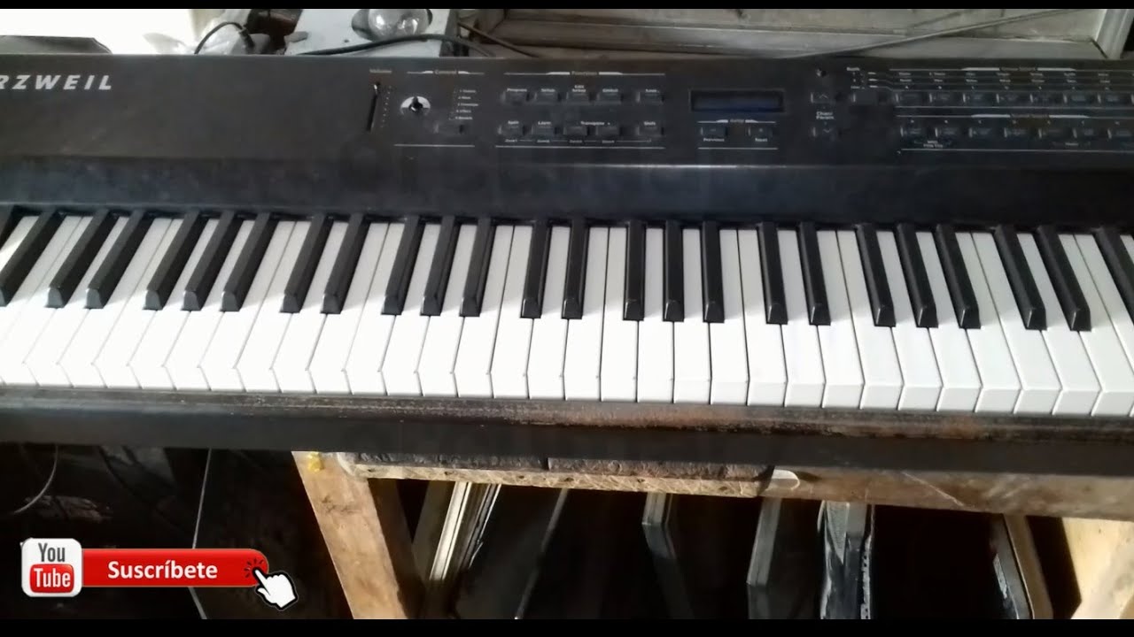 kurzweill SP4 8  daño en el teclado