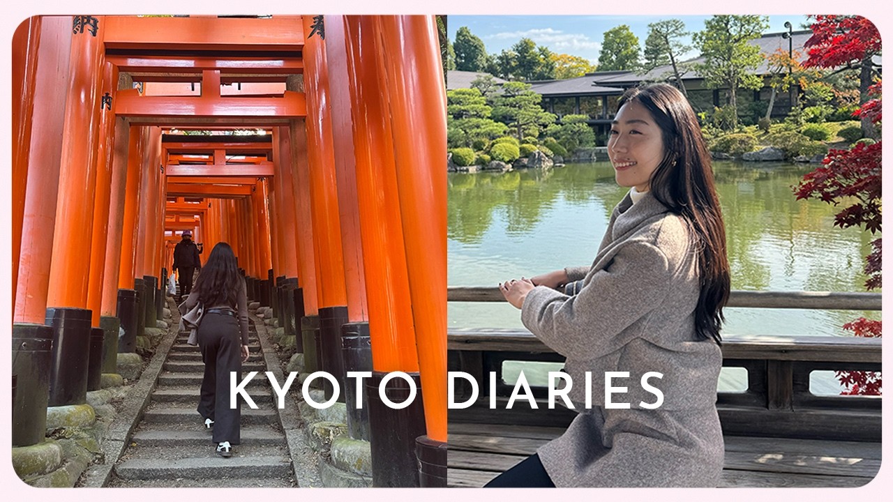 Kyoto vlog 🍡 4 Days of Inspiration & Creative Reset Trip