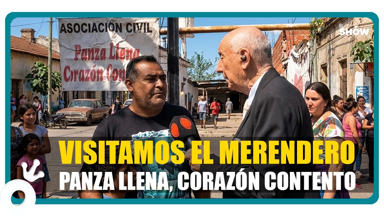 Panza Llena, Corazón Contento: El merendero que alimenta a 150 familias y sueña con una cocina nueva