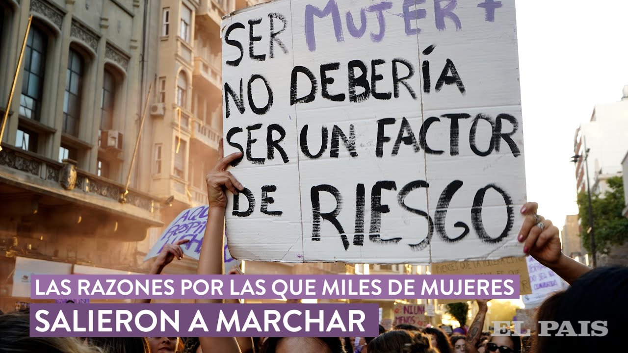 Día de la Mujer: las razones por las que las mujeres marcharon en Montevideo en otro #8M
