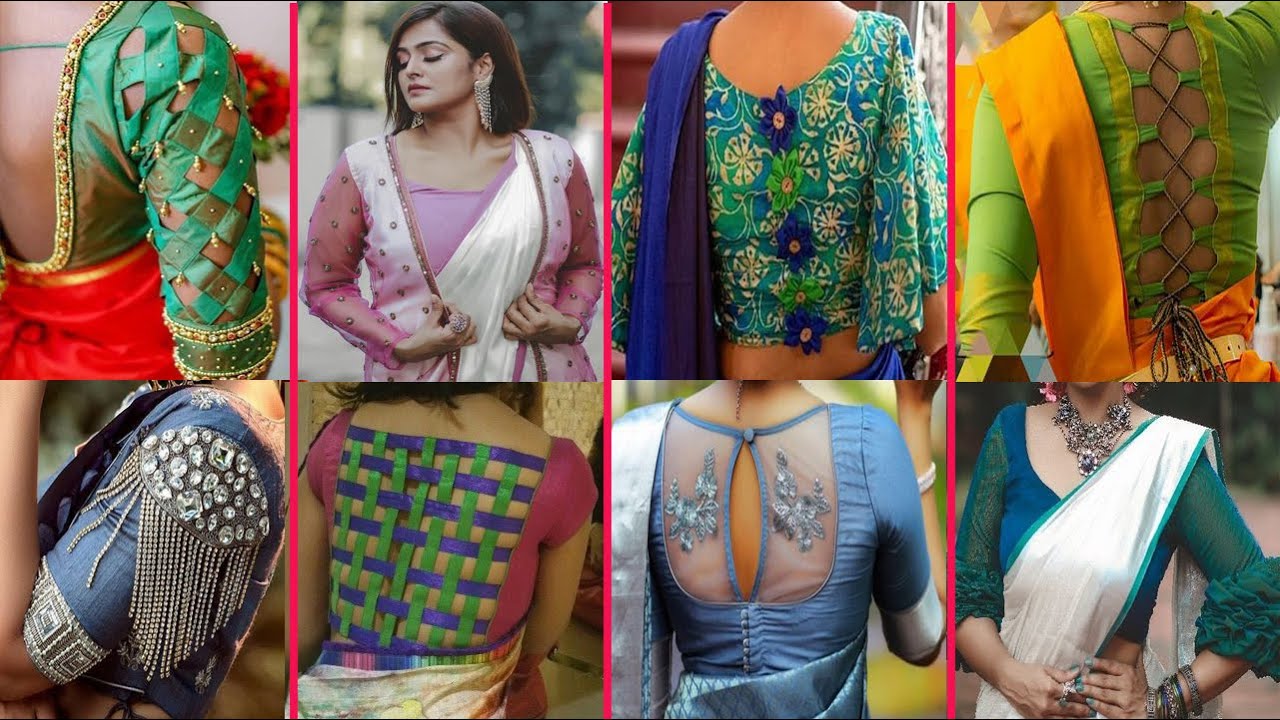 Must try in 2022, saree blouse designs, Latest trendy blouse models you can wear with any sarees