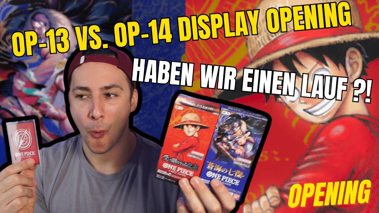 OP13 vs, OP 14 ein letztes mal Japanisch ?! | One Piece TCG Deutsch