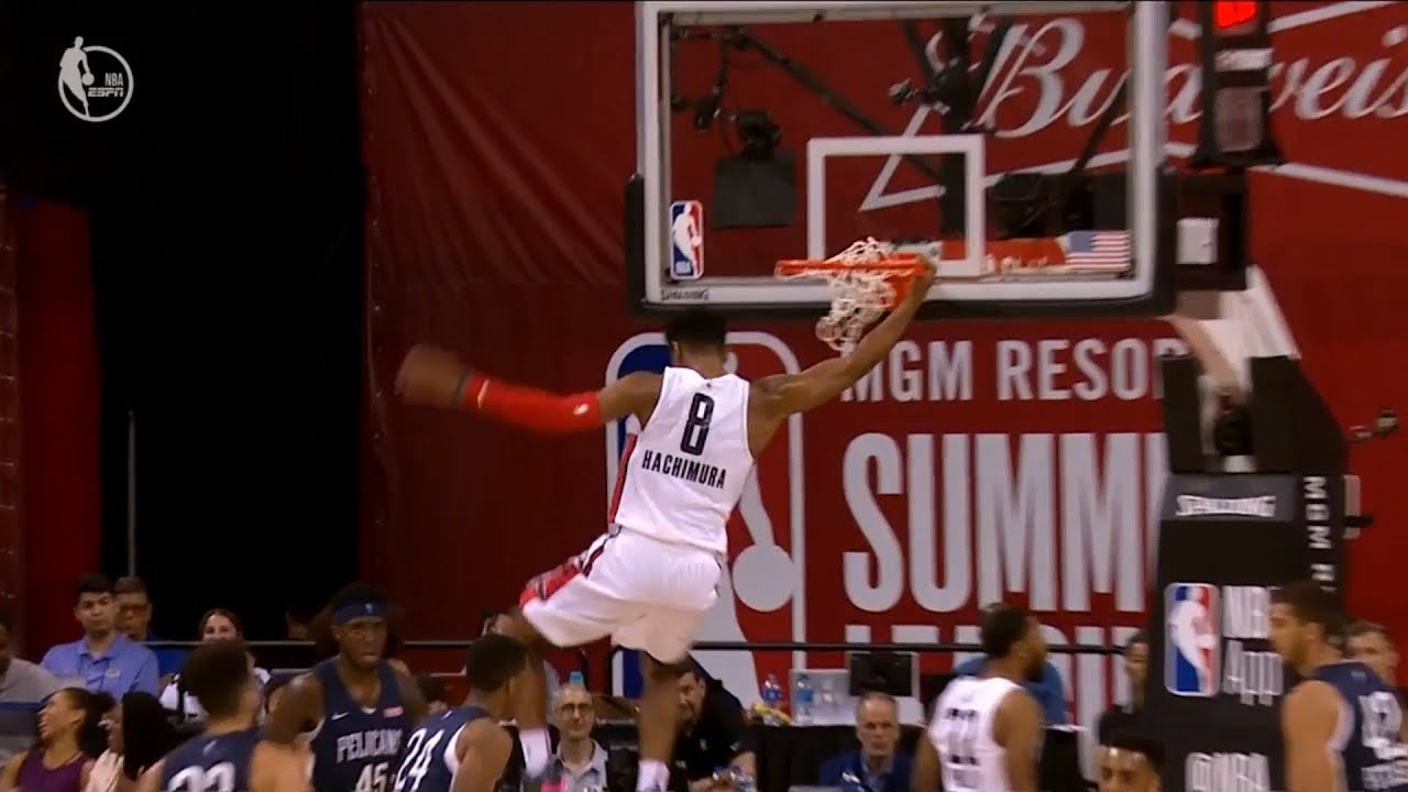Rui Hachimura Summer League Debut - 7/6/19 Pelicans at Wizards