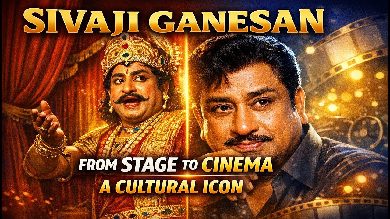சிவாஜி கணேசன்: மேடையிலிருந்து திரையுலகம் வரை – ஒரு பண்பாட்டு சின்னம்