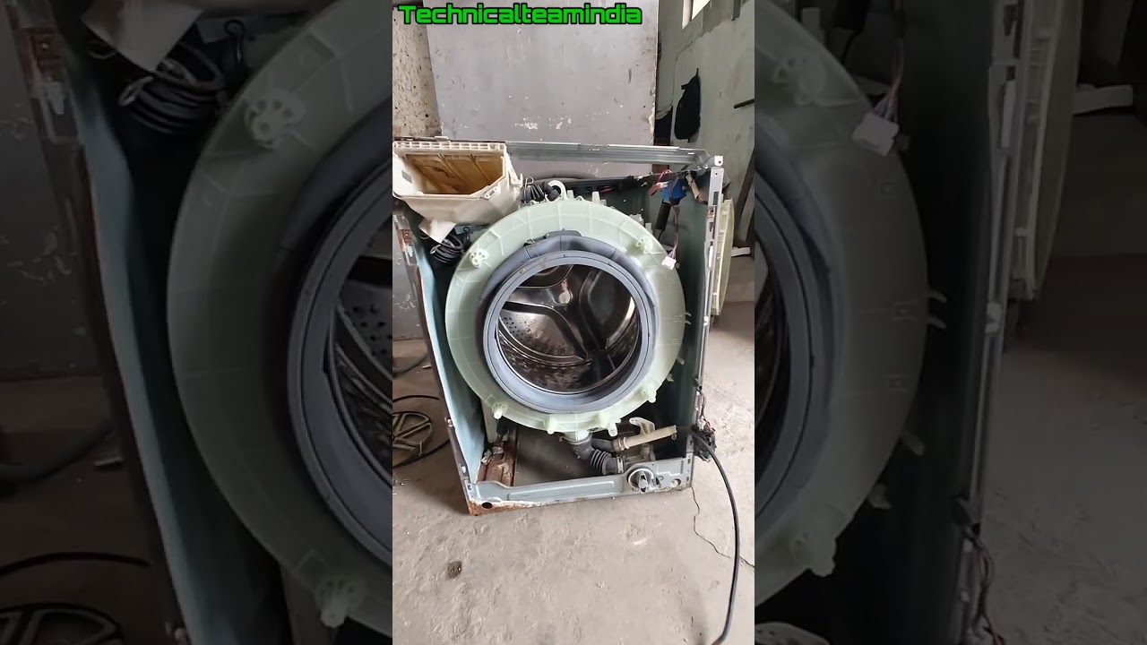 Washing Machine Drum problem solv// Washing machine drum soft repair// front load washing machine dr