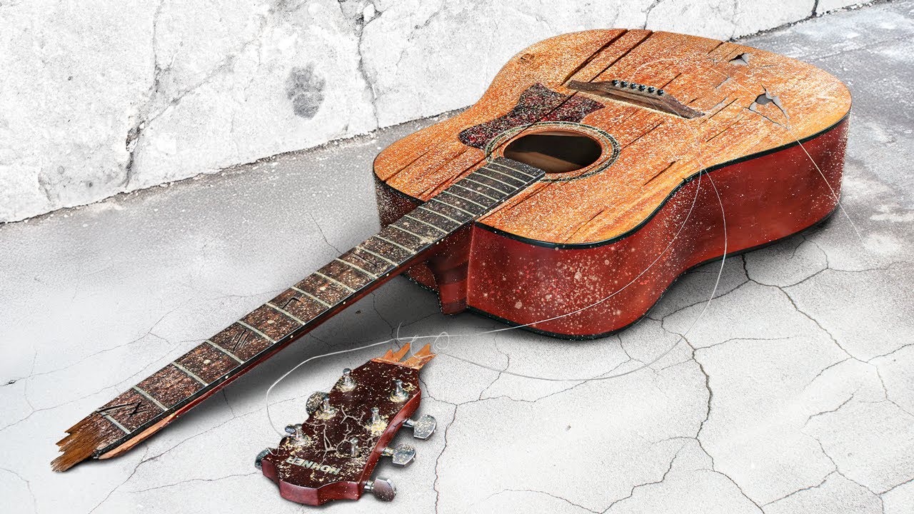Hohner | Old Acoustic Guitar Restoration