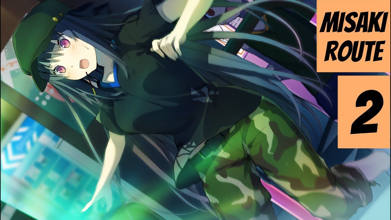 [MISAKI ROUTE #2] Looks like somebody is obsessed with dancing game [Aokana Visual Novel Gameplay]