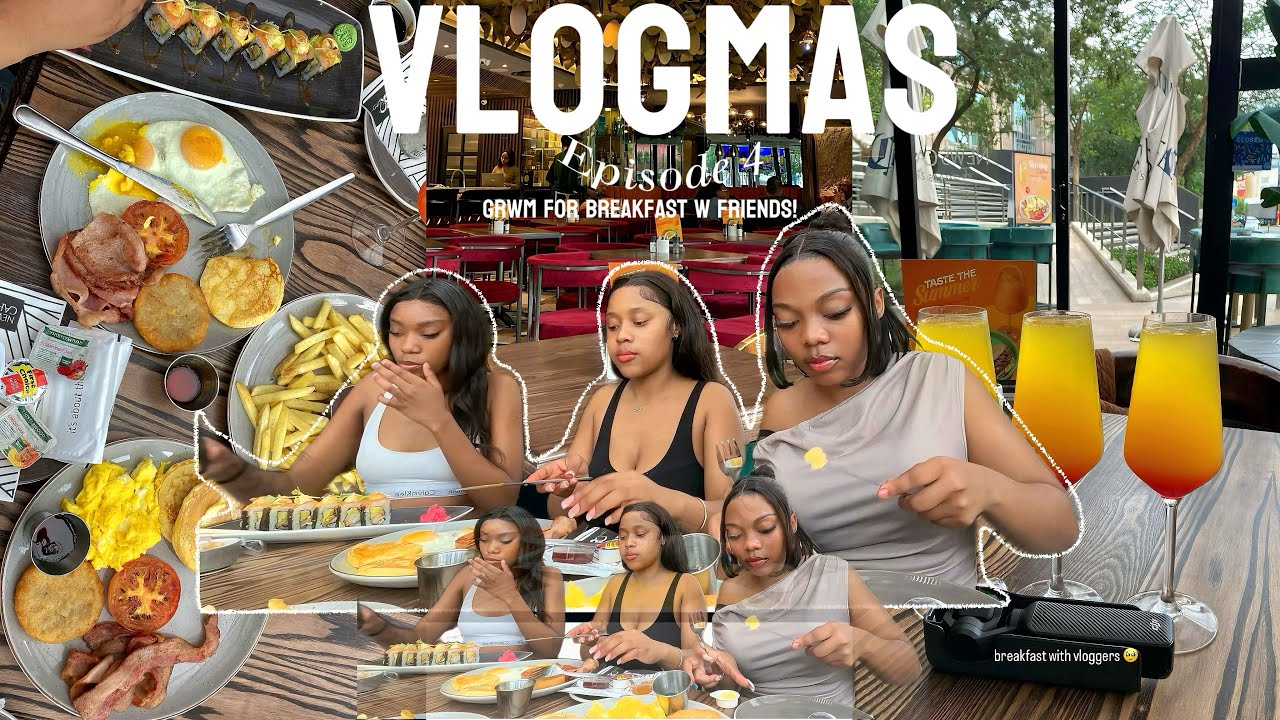 #VLOGMAS: ep4 brunch with friends 🥹🍽️🩷 