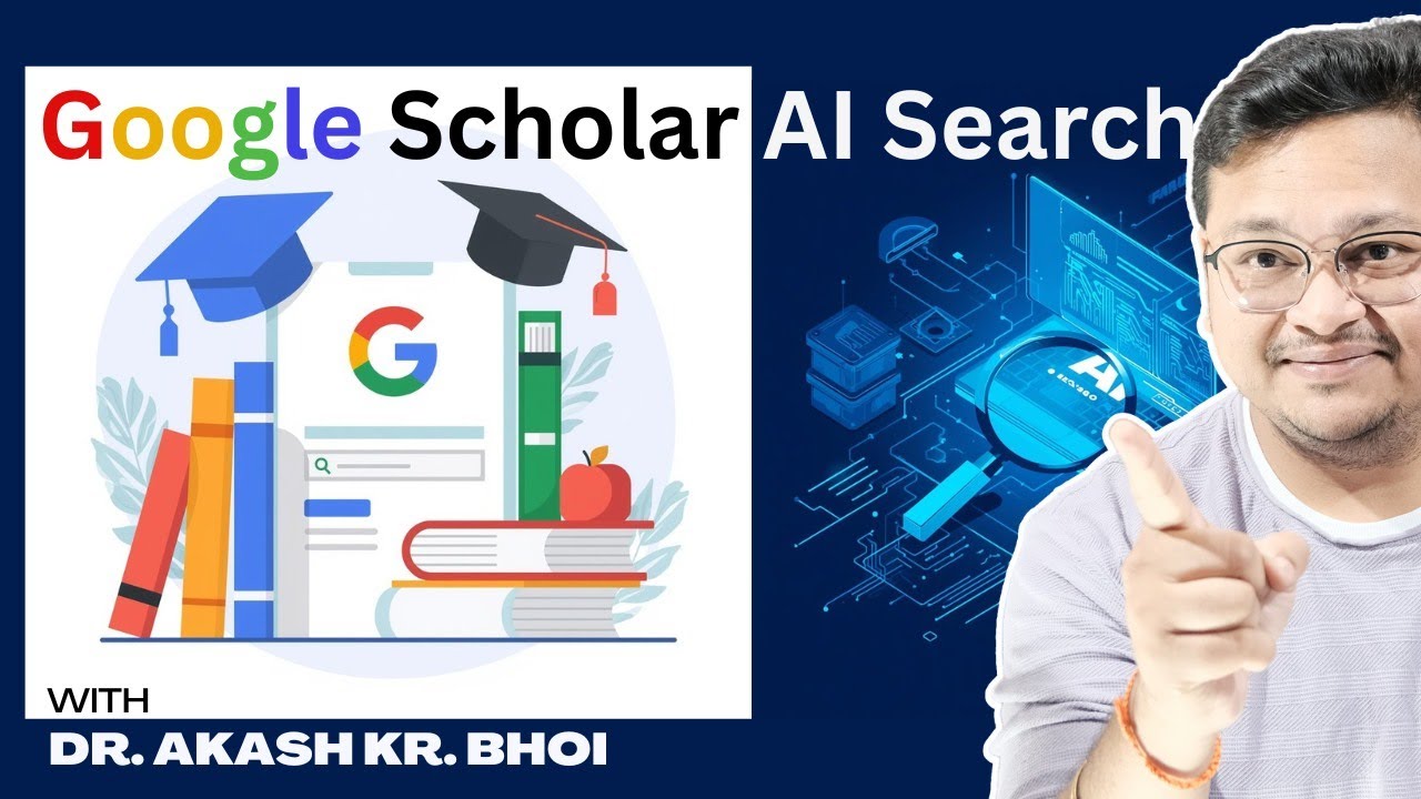 Google Scholar AI Search: How to Find Relevant Papers Fast with Scholar Labs || Hinglish