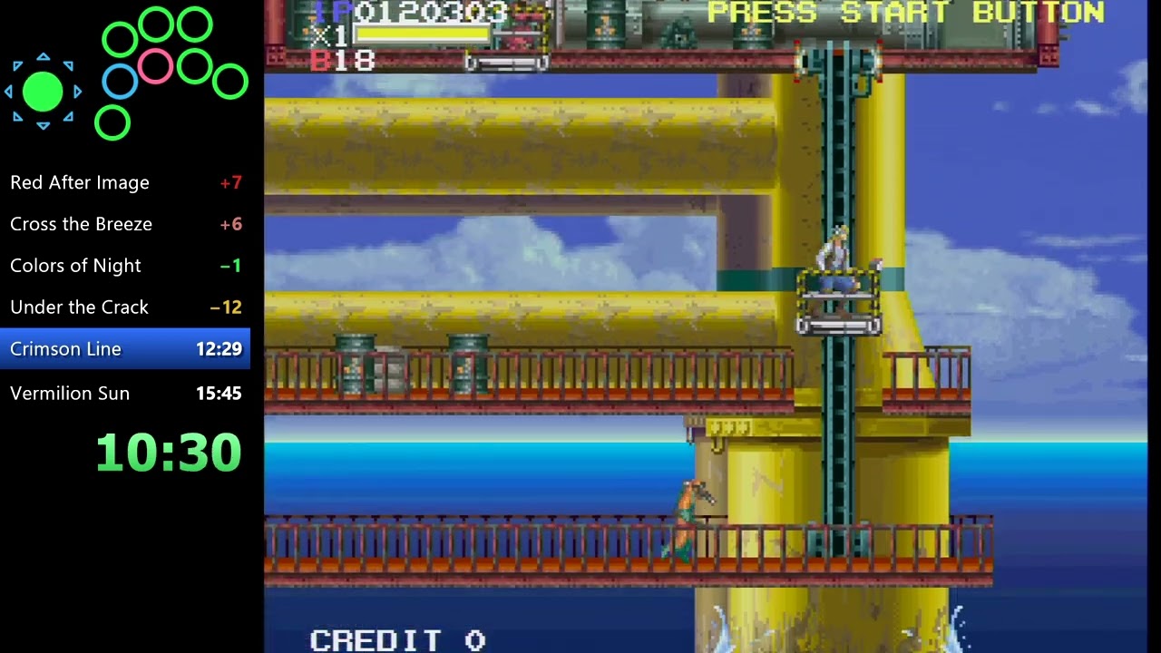 Elevator Action Returns (Saturn) Speedrun in 15:40