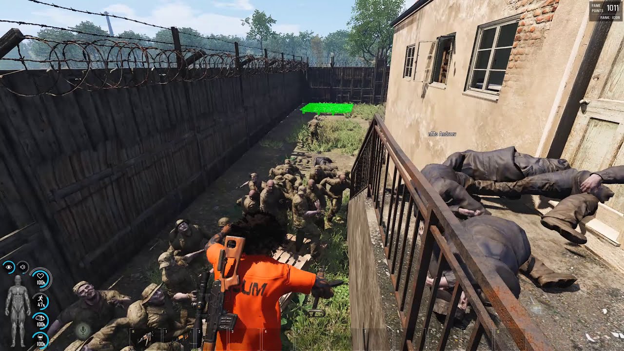 Noob Paradise Admin Abuse!! #scum