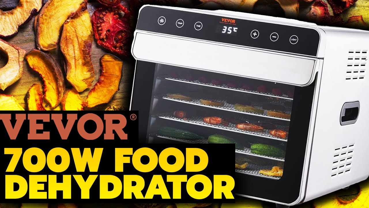 Vevor 700w Food Dehydrator - Lots of room - Adjustable temperature