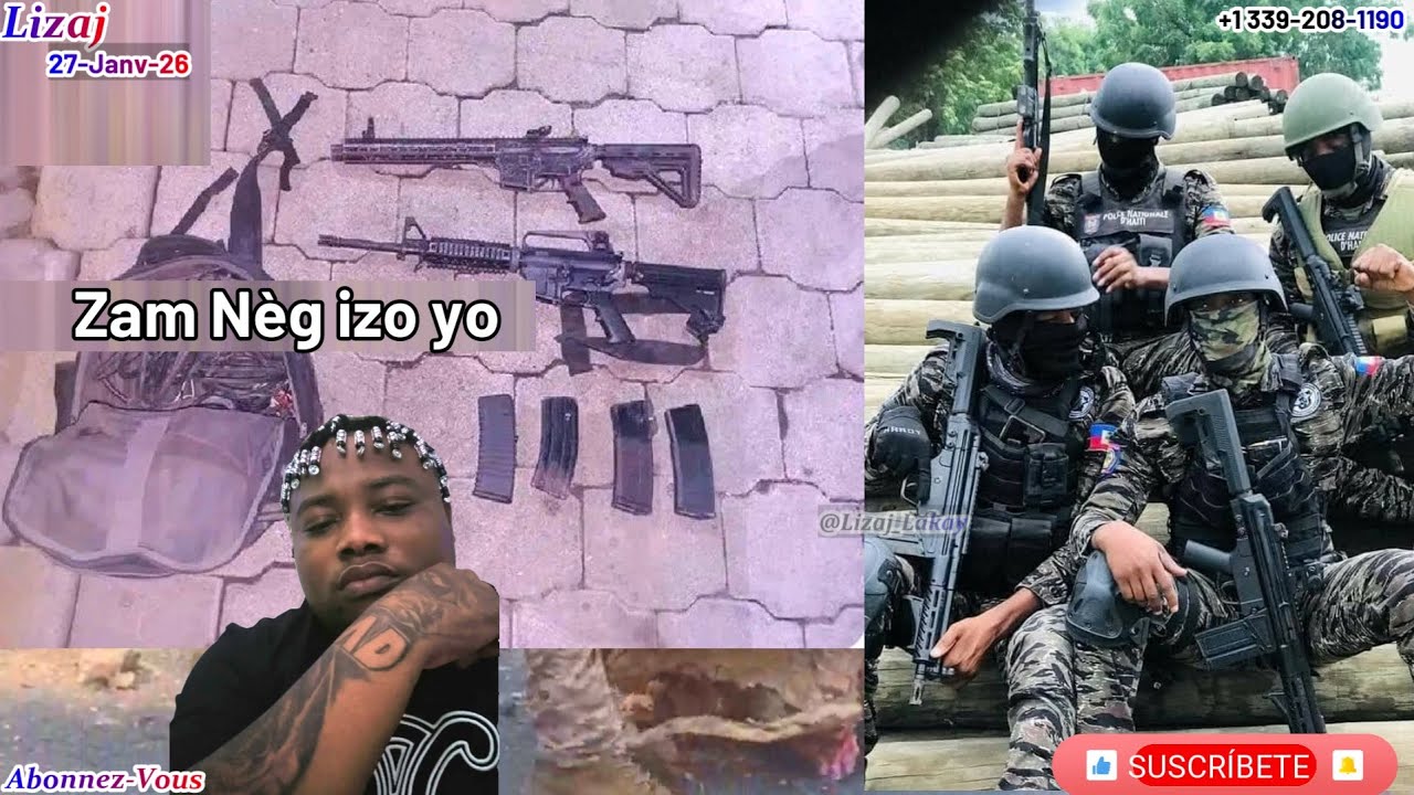 Bale wouze, Lapolis Pete Zizye nèg izo yo Bò Stade, Zam Valiz katouch nèg yo, Jacques Ader nan lè a