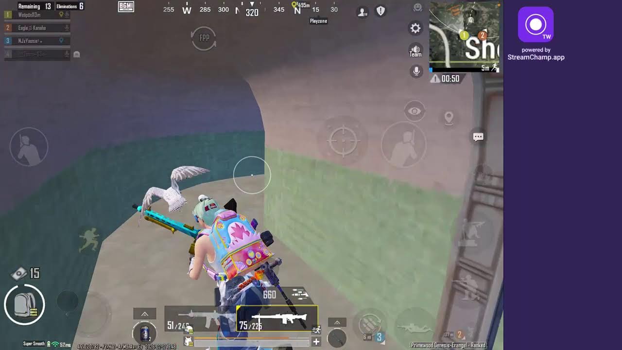 New update 4.2.  2026 Bgmi pubg gameplay live streaming