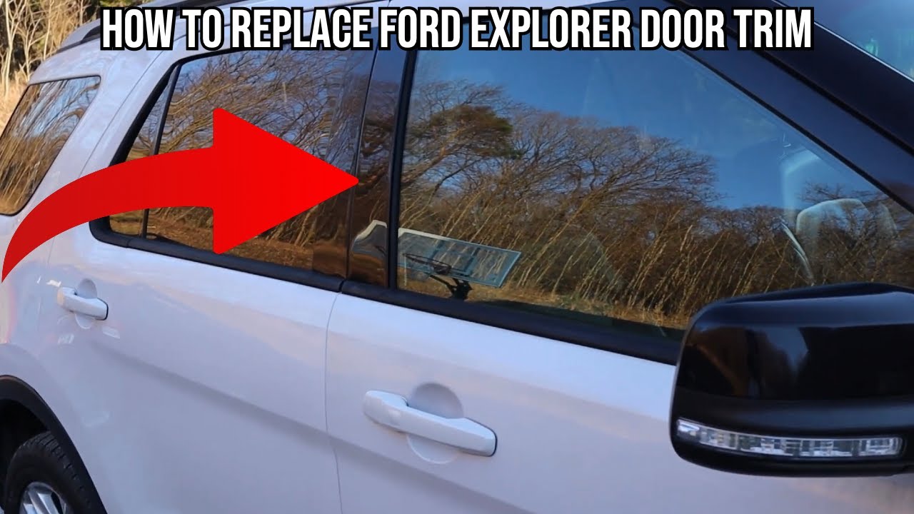 Как заменить дверную обшивку на Ford Explorer 2018 года выпуска