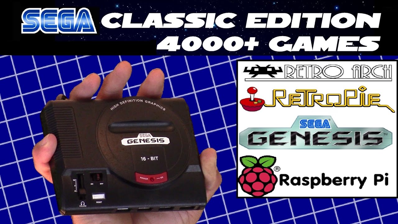 D.I.Y. Mini Sega Genesis Classic Edition 4000+ games for $50 bucks