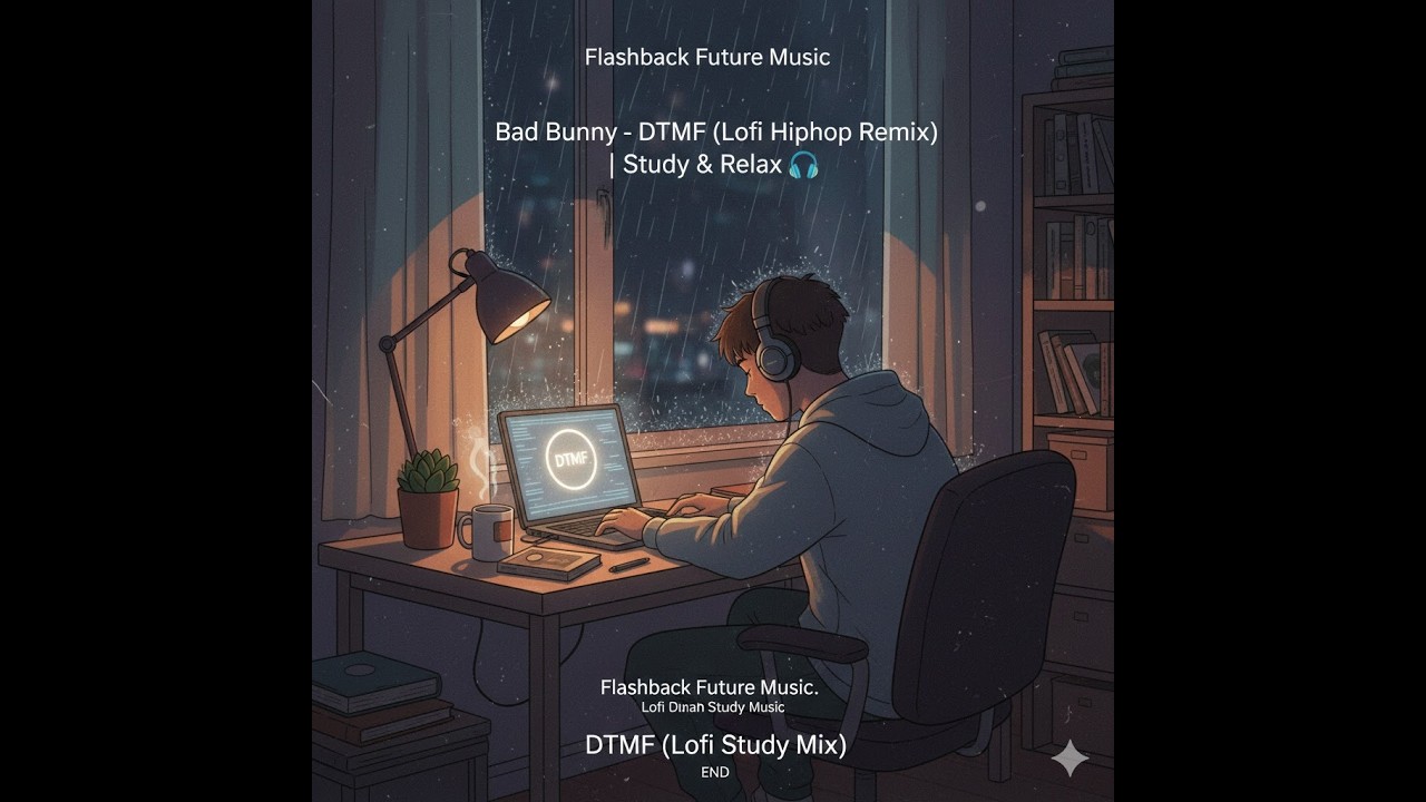 Bad Bunny - DTMF (Lofi Hiphop Remix) | Chill Study & Relax Mix 📚☕