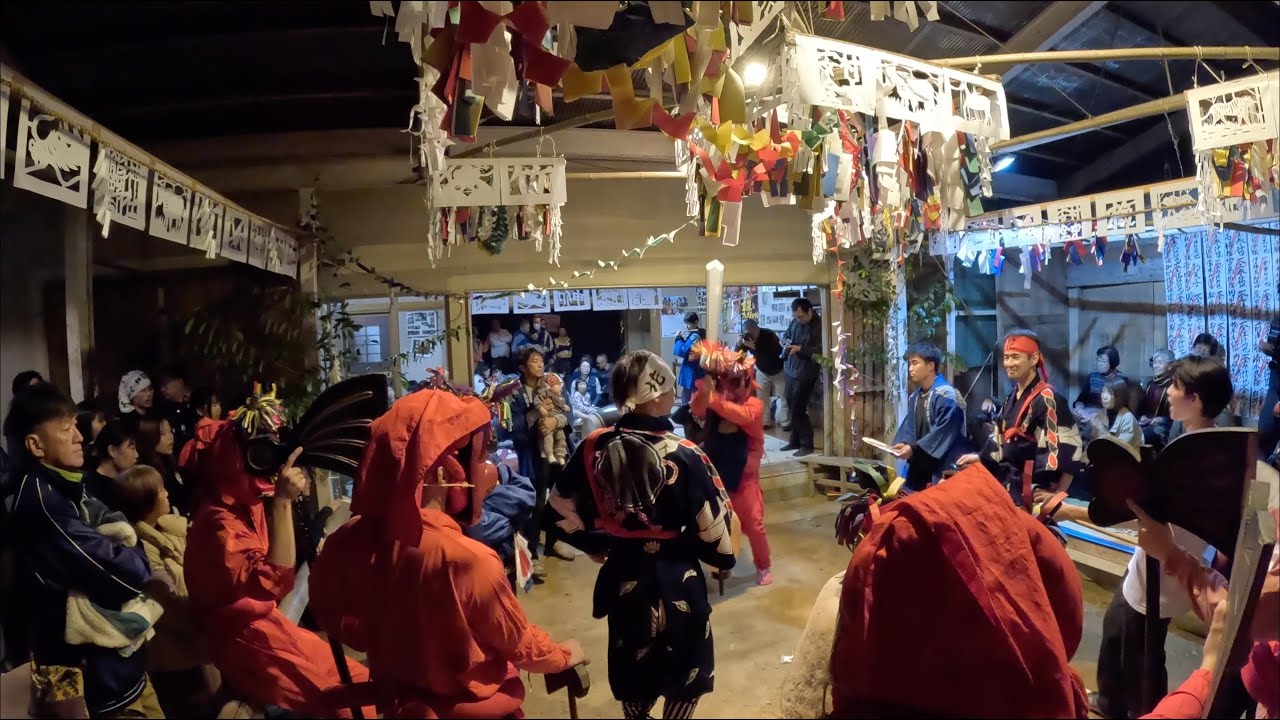 東栄町　東薗目　花祭　2024年11月16日