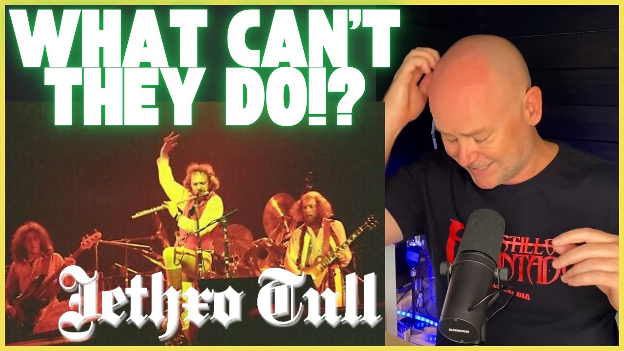 Drum Teacher Reacts: Jethro Tull – Wind Up / Back Door Angels (LIVE 1977)