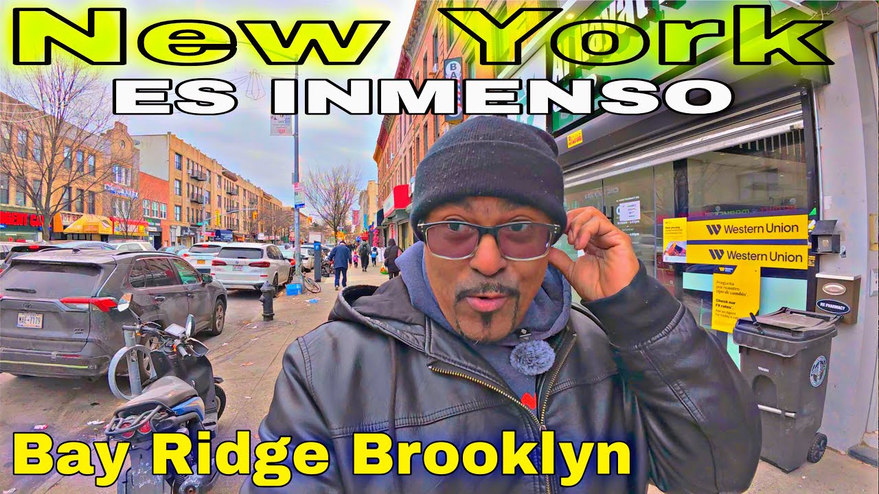 Este barrio te muestra lo GRANDE que es New York , Explorando Bay Ridge Brooklyn 