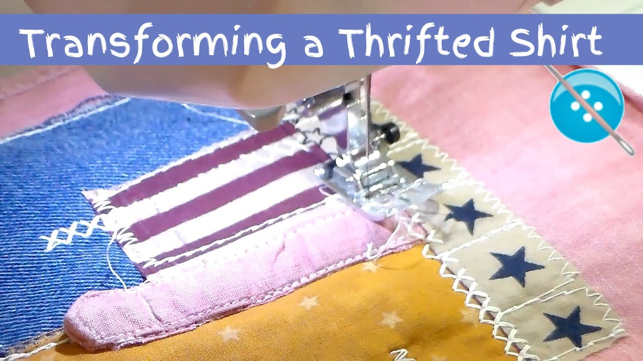 Transforming a Thrifted Shirt