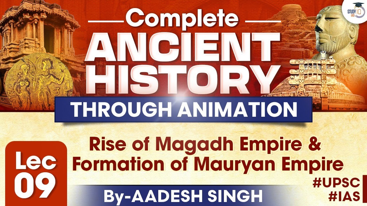 Rise of Magadh Empire & Formation of Mauryan Empire | Complete Ancient History Through Animation