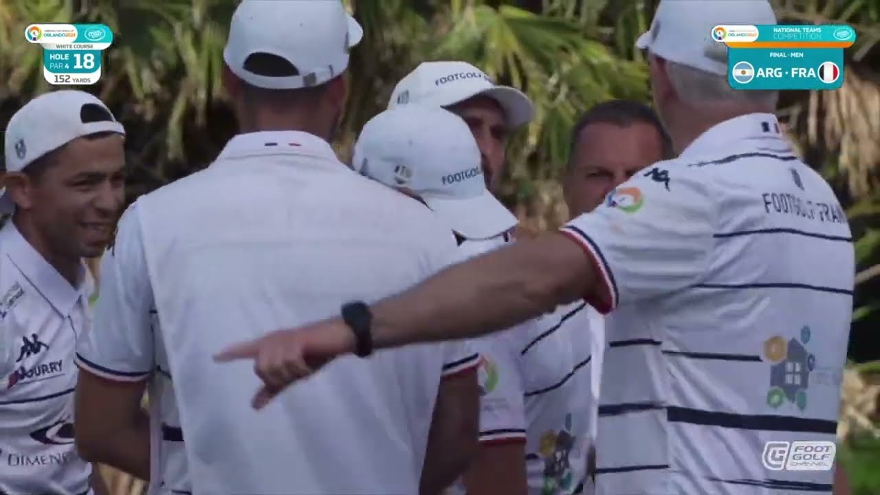 Champion TEAM Men Category &bull; FIFG FootGolf World Cup Orlando 2023
