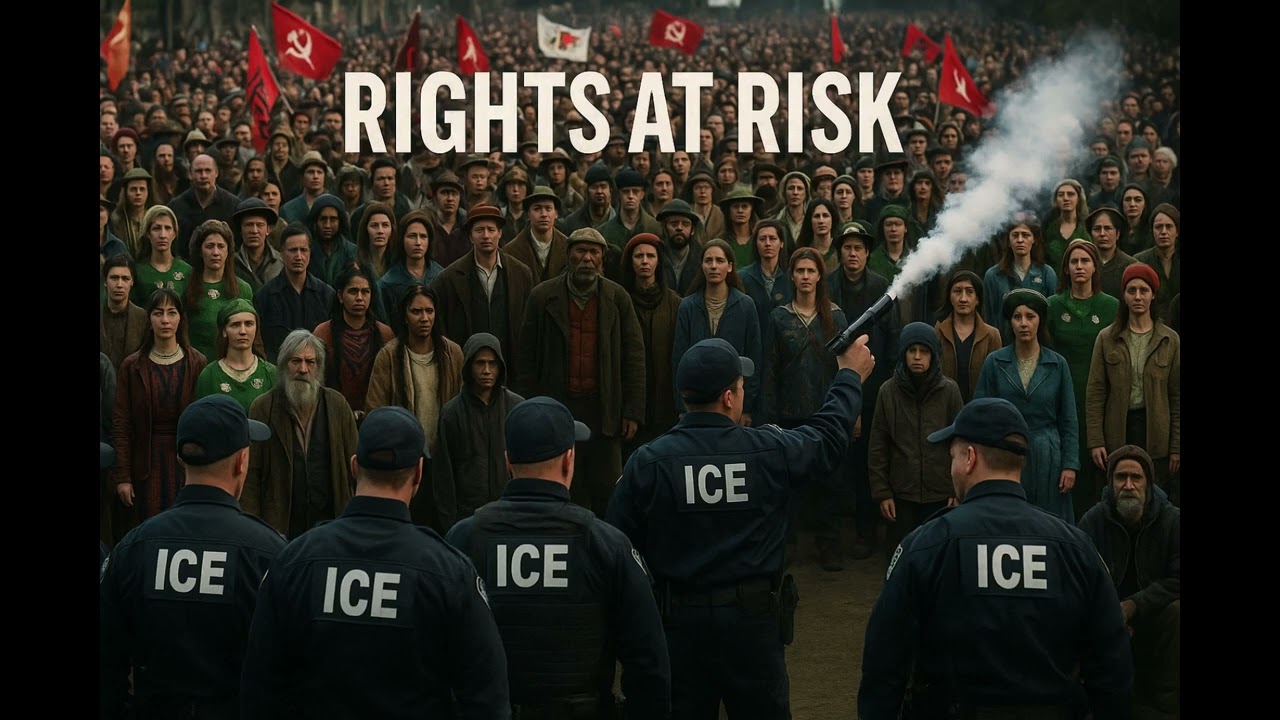 RIGHTS AT RISK (Union Stomp Protest Song) | Anti-ICE Folk Anthem