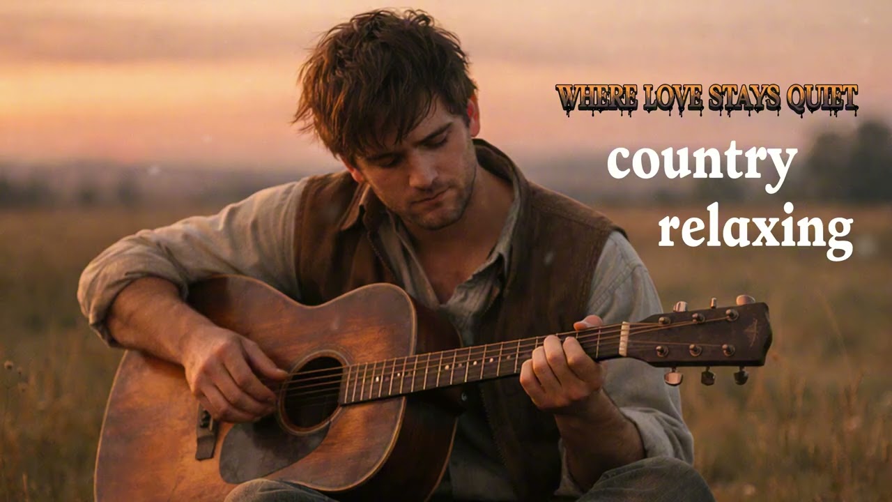 Where Love Stays Quiet | Relaxing Acoustic Country Music for Calm & Peace