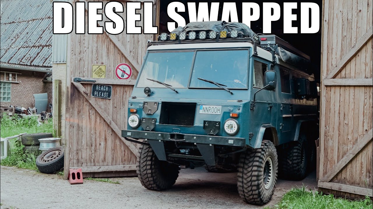 TURBO DIESEL ENGINE SWAP COMPLETE... Ready For Our Next EPIC Adventure!