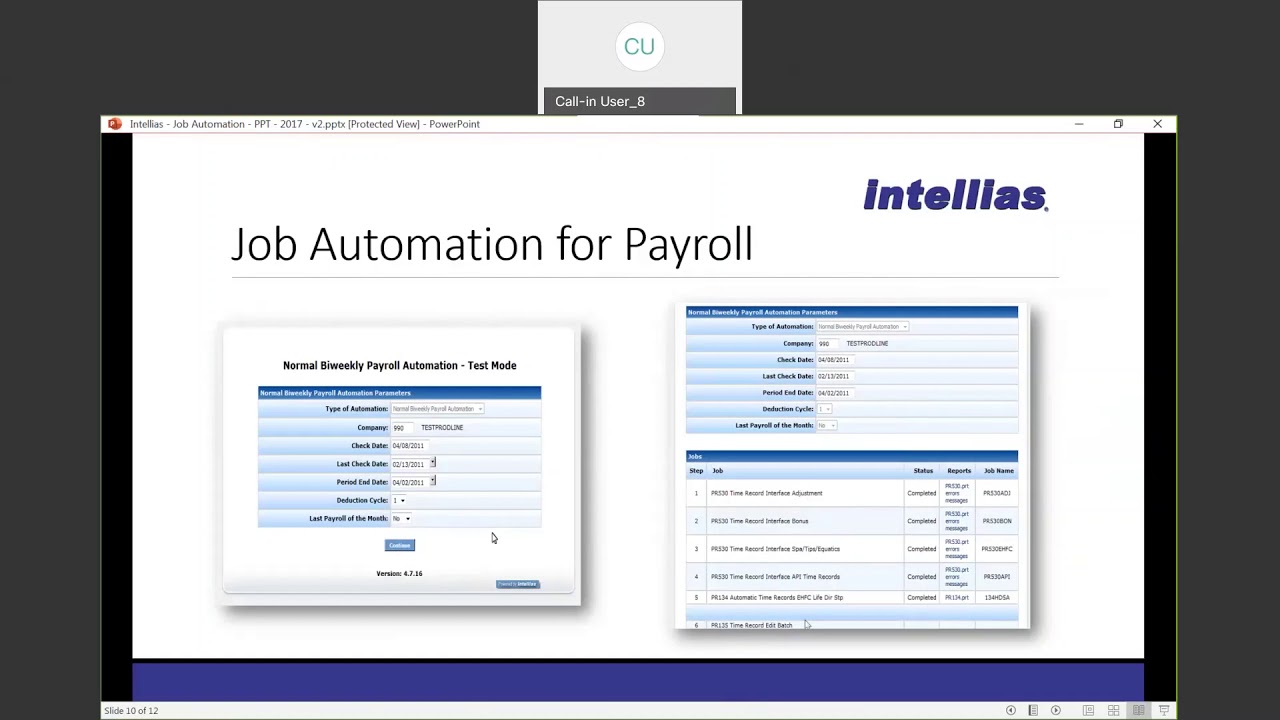 Automate Infor Lawson S3 Payroll Processing with Intellias