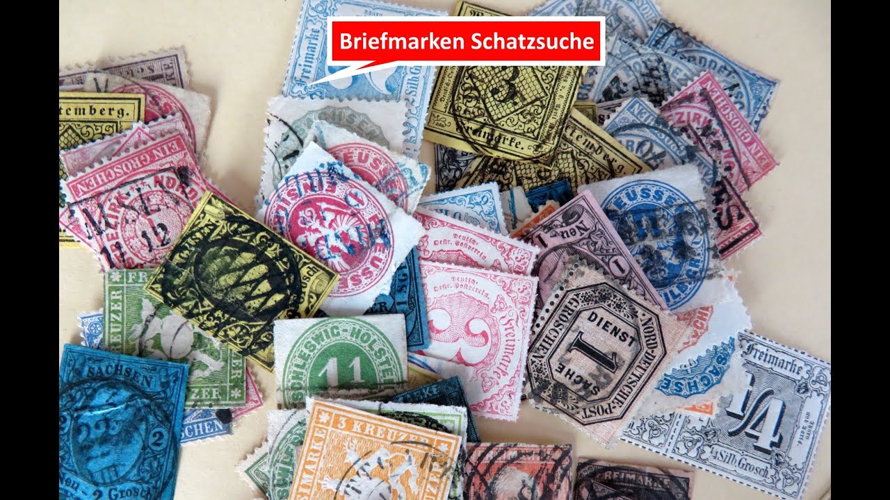 Briefmarken wertvoll? Schatzsuche in Dieters Briefmarken Kiste vom Mai 2022